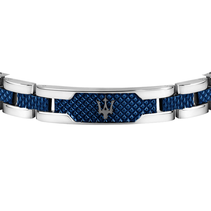 Maserati Bracelet Maserati Jewels Silver &amp; Blue Bracelet Brand