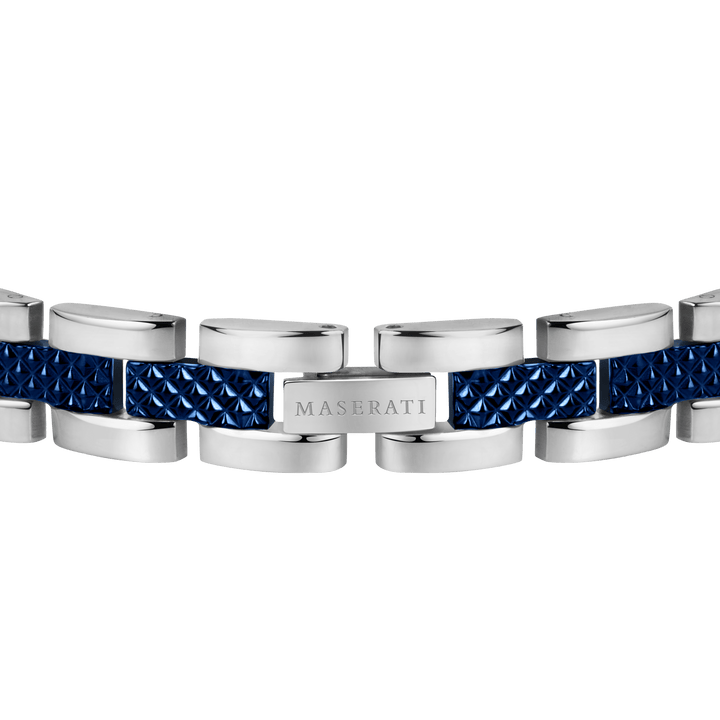 Maserati Bracelet Maserati Jewels Silver &amp; Blue Bracelet Brand