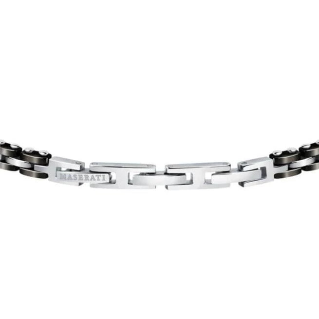 Maserati Bracelets Maserati Jewels Bracelet Black Ceramic &amp; Gold Elements Brand