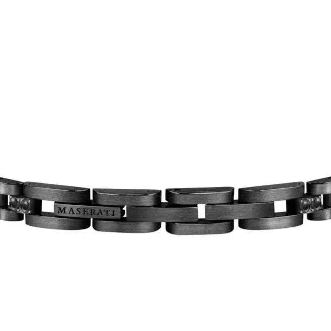 Maserati Bracelets Maserati Jewels Bracelet Black Ceramic &amp; Rose Gold Trident Brand