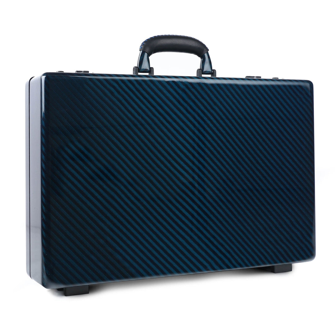 Tecknomonster Briefcase Tecknomonster Amaya L Attache Case Blue Carbon Brand