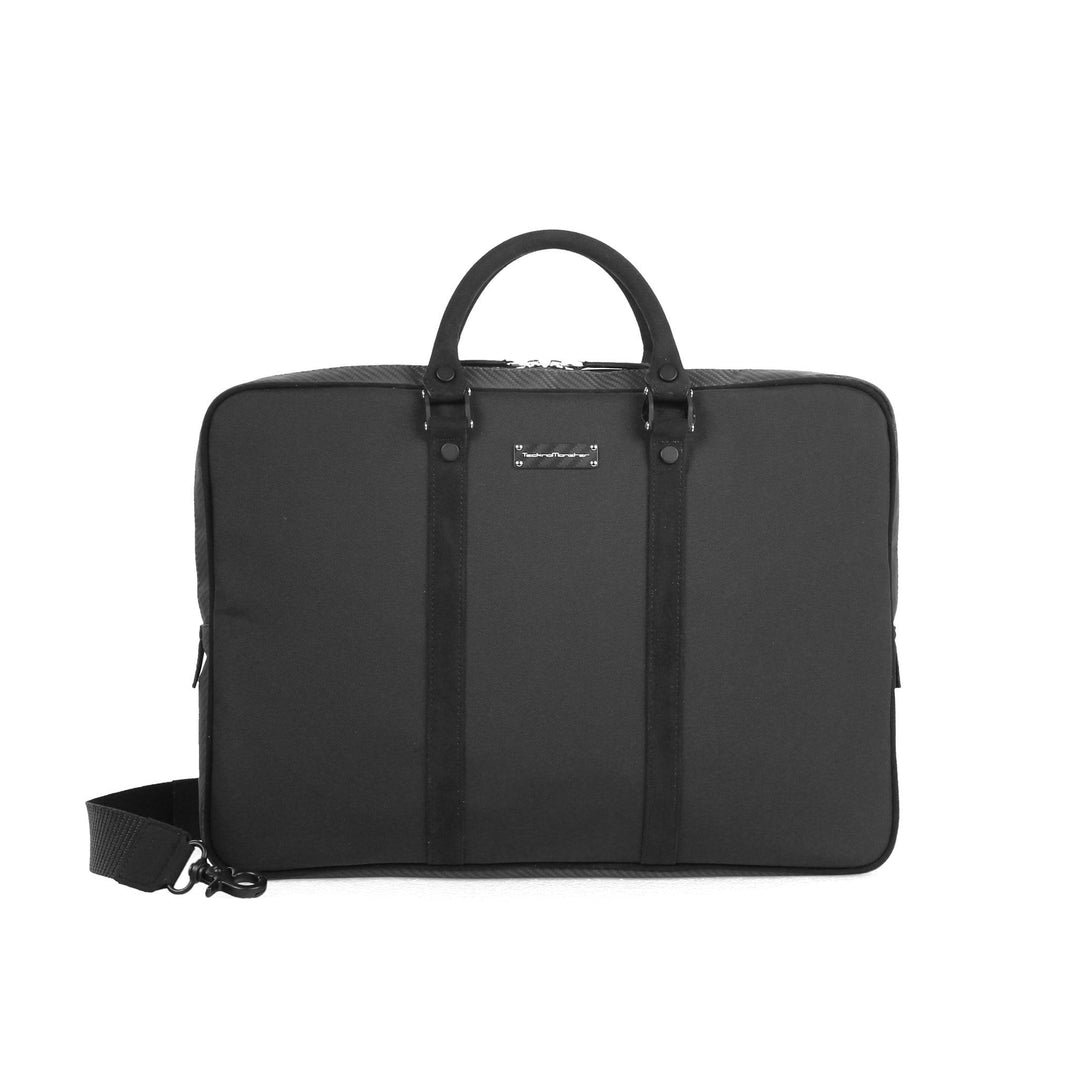 Tecknomonster Briefcase Tecknomonster Stinna Briefcase Bag Soft Carbon Fiber Brand