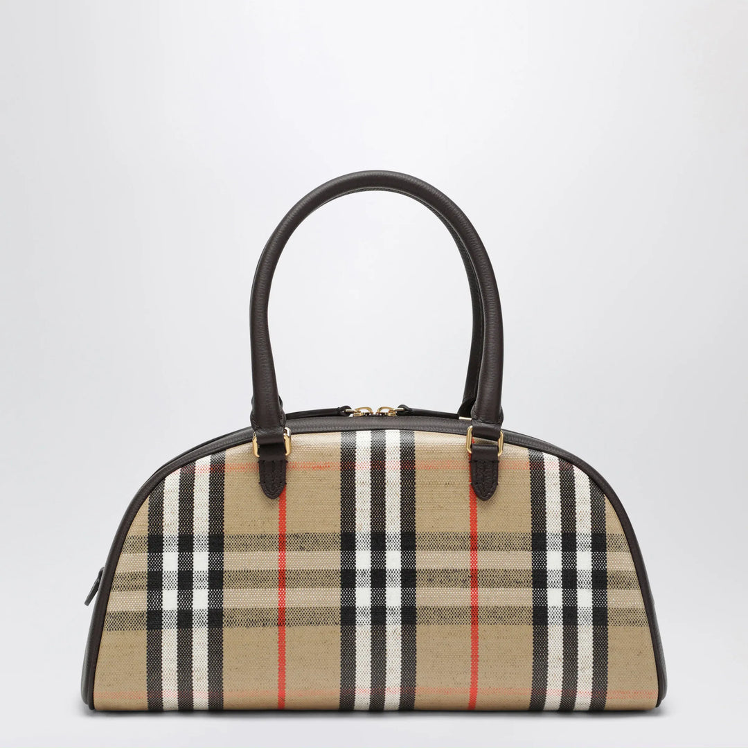 Burberry - Sand Highlands Check Bag Brand U