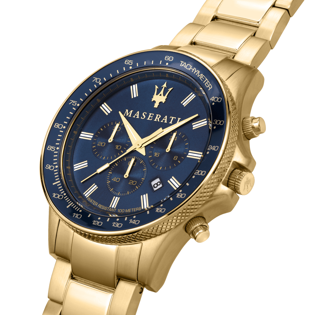 Maserati Chronograph Watches Maserati Sfida Gold Chronograph Brand
