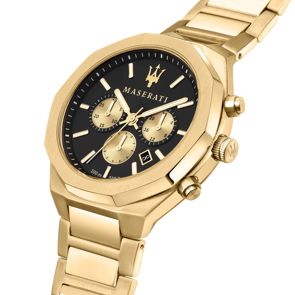 Maserati Chronograph Watches Maserati Stile Gold Chronograph Watch Brand