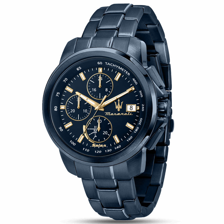 Maserati Chronograph Watches Maserati Successo Solar 44mm Chronograph Watch Maserati Successo Solar 44mm Chronograph Watch Brand