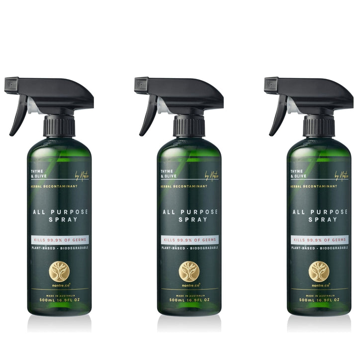 NONTRE.CO Cleaning products Nontre.co Antibacterial All Purpose Spray 500ml Thyme &amp; Olive Bundle Brand