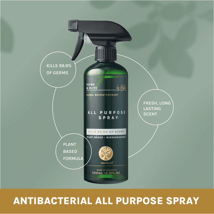 NONTRE.CO Cleaning products Nontre.co Antibacterial All Purpose Spray 500ml Thyme &amp; Olive Bundle Brand