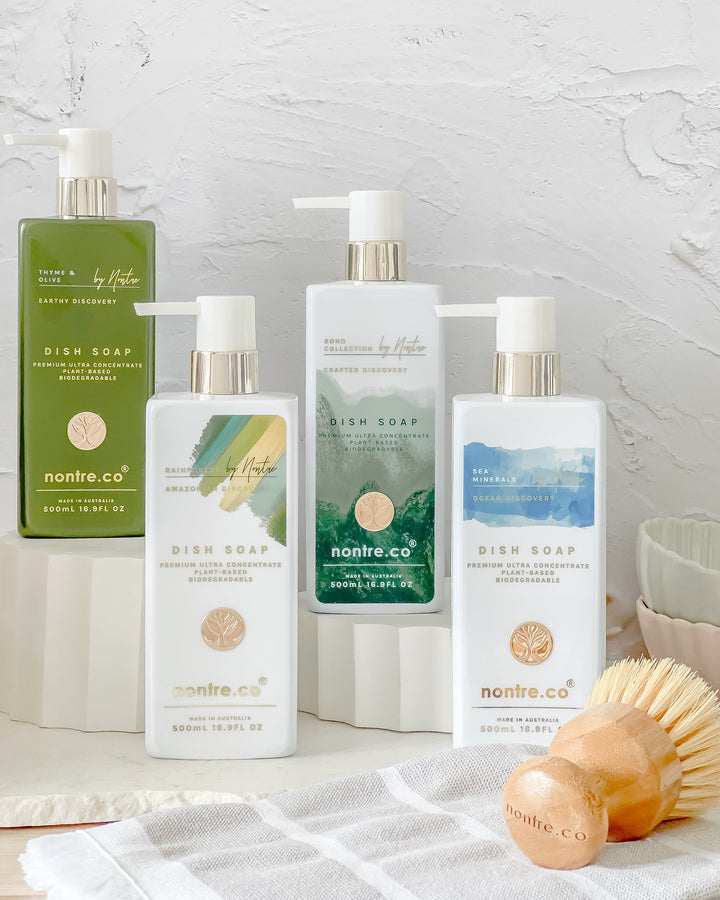 NONTRE.CO Cleaning products Nontre.co Premium Ultra Concentrate Dish Soap 500ml Thyme &amp; Olive Brand