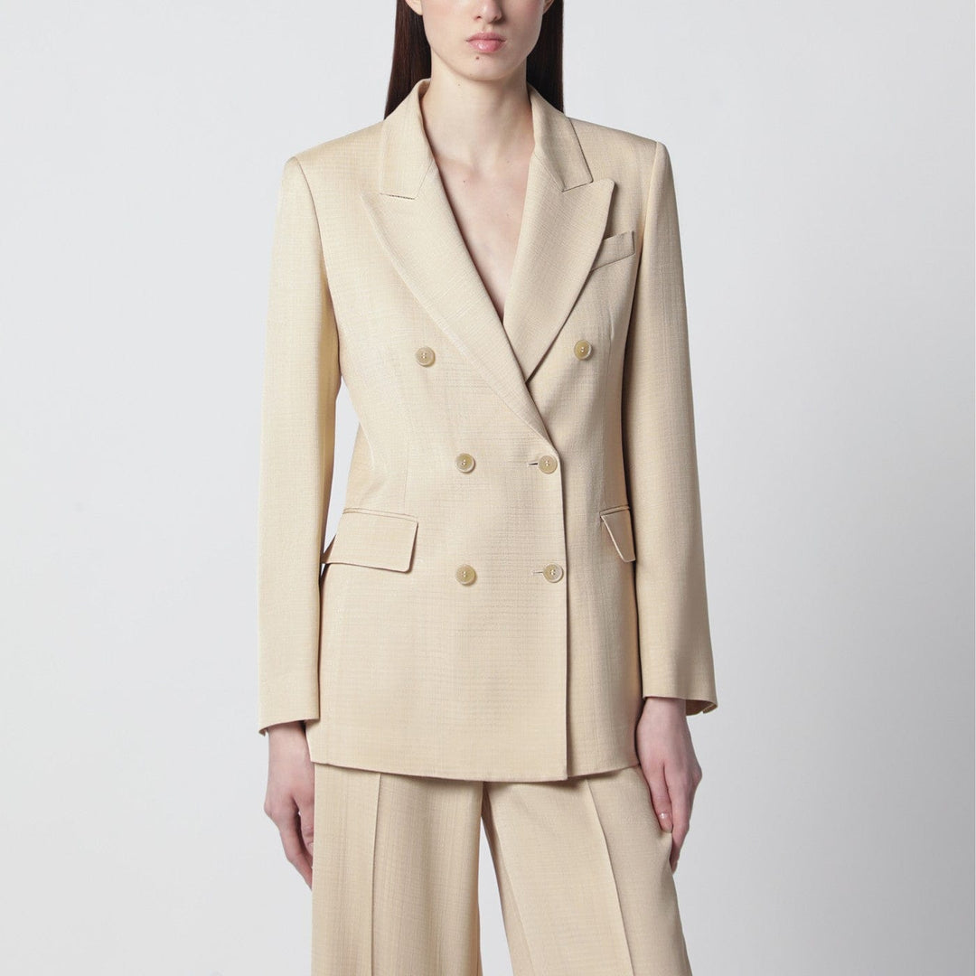 Coats & Jackets Champagne double-breasted jacket Brand