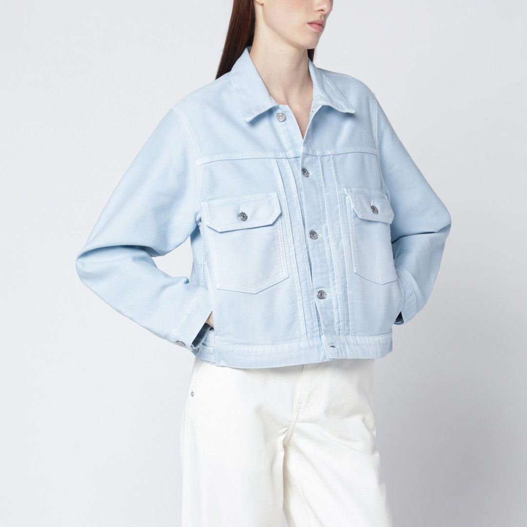 Coats & Jackets Victoria Beckham - Light blue denim jacket Brand