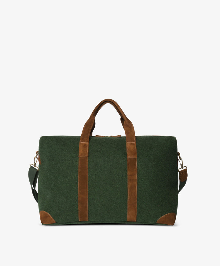 My Style Bags Personalised Harvard Large Felt Duffel Bag – Green Brand Duffel Bag