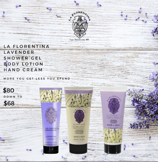 La Florentina Gift Set La Florentina Lavender Shower Gel, Body Lotion & Hand Cream Bundle Brand