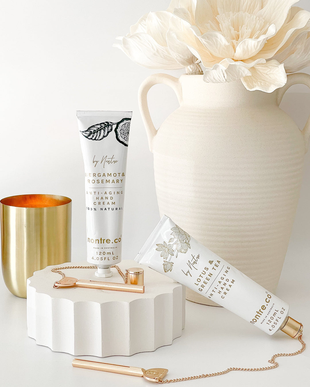 NONTRE.CO Hand Cream Nontre.co Natural Hand Cream 120ml Bergamot &amp; Rosemary Brand