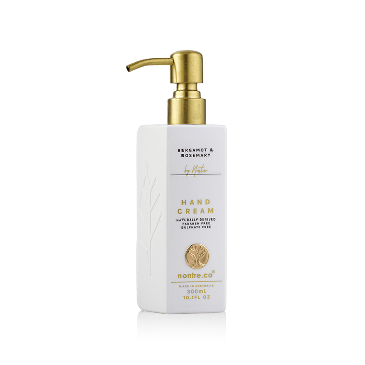 NONTRE.CO Hand Cream Nontre.co Natural Hand Cream 300ml Bergamot &amp; Rosemary Brand