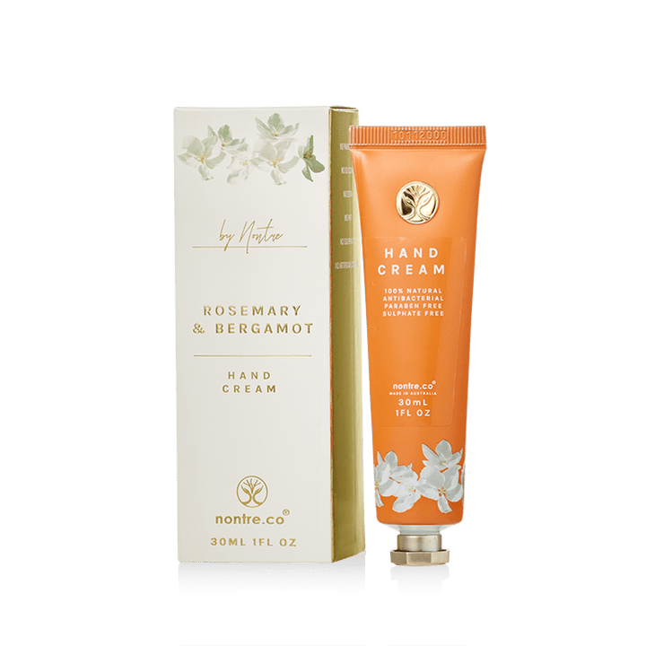 NONTRE.CO Hand Cream Nontre.co Natural Hand Cream 30ml Bergamot &amp; Rosemary Brand