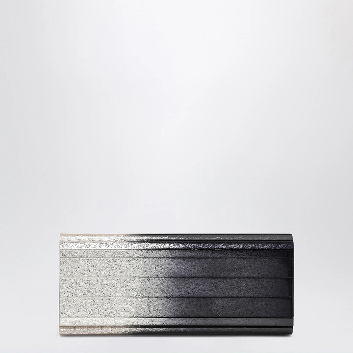 Jimmy Choo - Black/Champagne Sweetie Dégradé Glitter Fabric Clutch Brand U