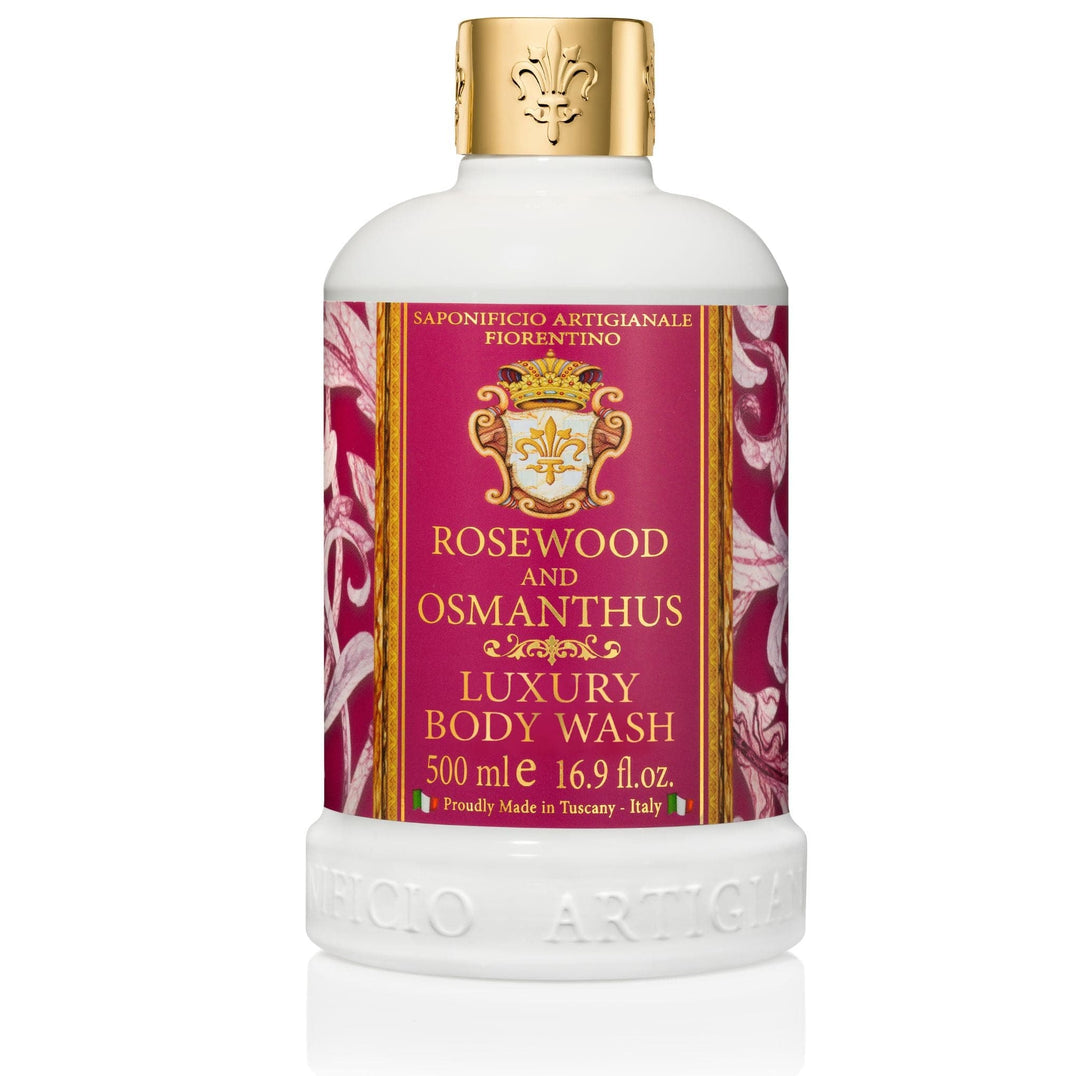 Saponificio Artigianale Fiorentino Liquid Hand Soap Saponificio Artigianale Fiorentino Rosewood &amp; Osmanthus Scent Bundle Set Brand
