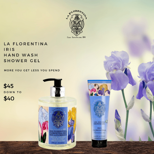 La Florentina Lotion & Moisturizer La Florentina Iris Hand Wash & Shower Gel Bundle Brand