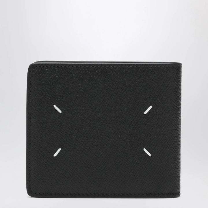 Maison Margiela - Black Four Stitches Bi-Fold Wallet Brand U