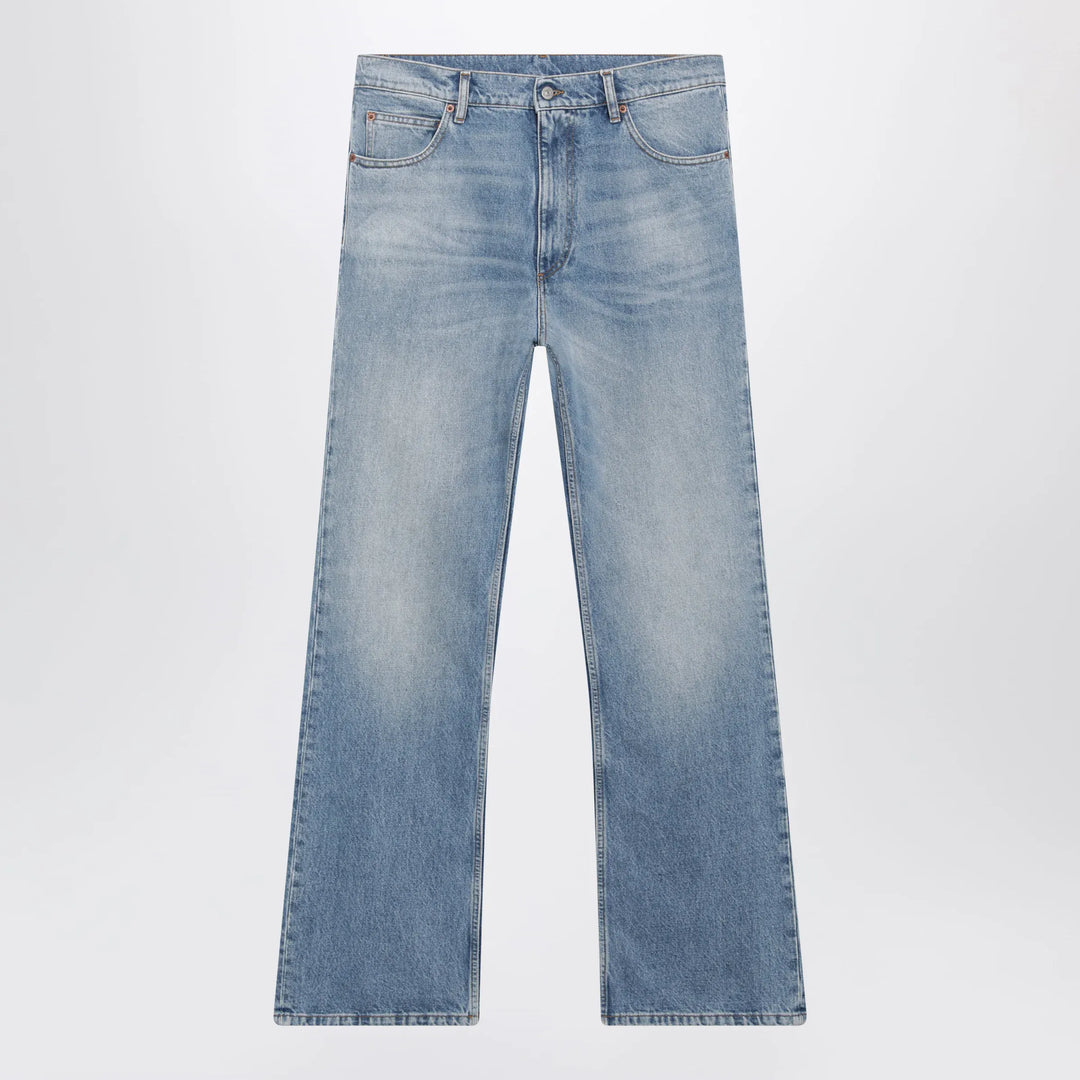 MM6 Maison Margiela - Bootcut jeans in light washed denim, blue Brand 31