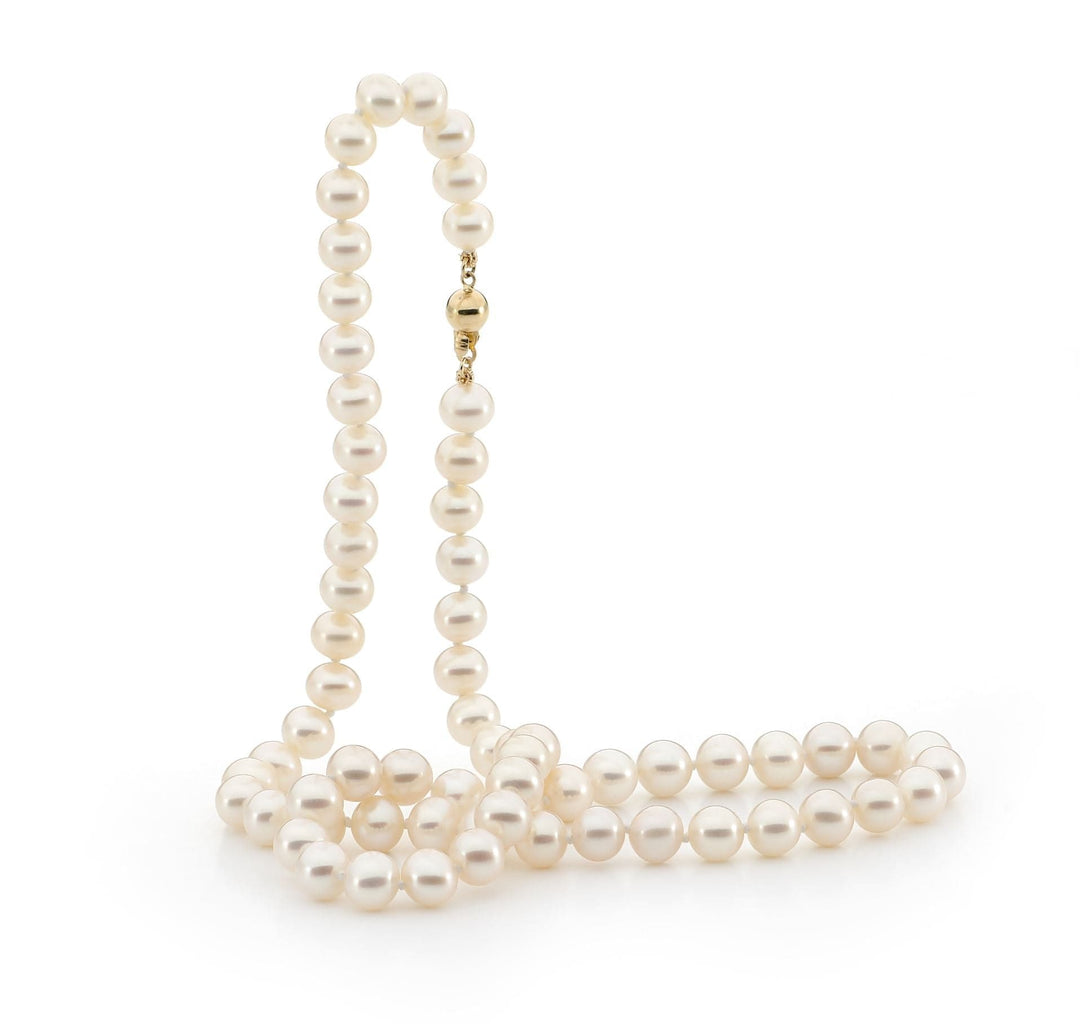 Ikecho Opal Necklace Ikecho Gold Round Freshwater Pearl Strands Brand