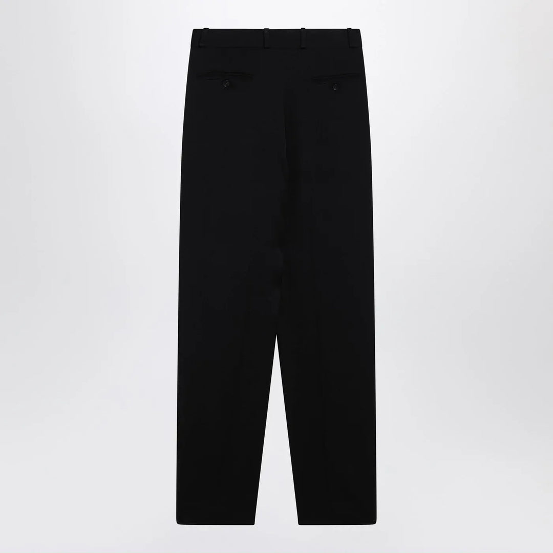 LouLou De Saison - Black wool-blend trousers Brand Pants