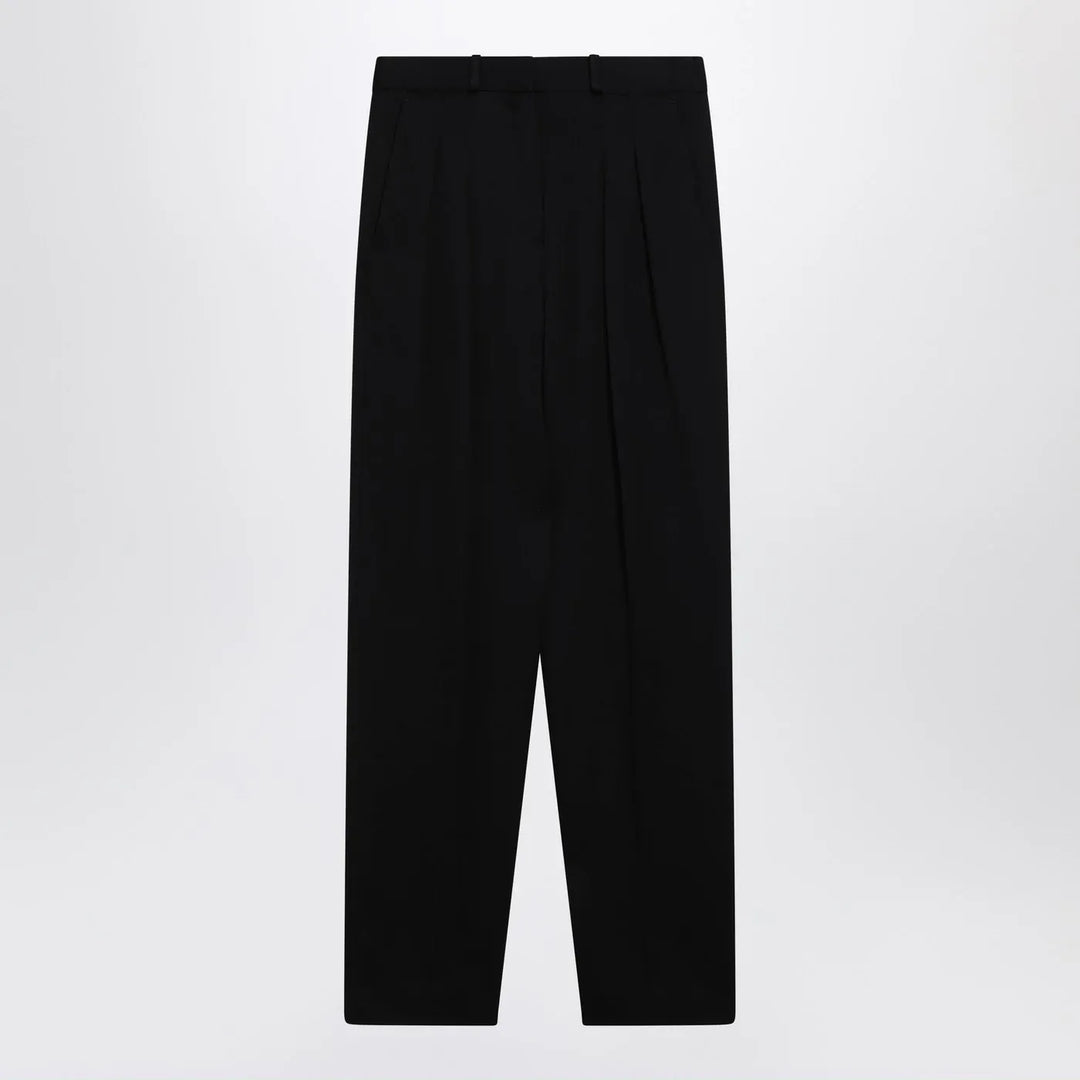 LouLou De Saison - Black wool-blend trousers Brand Pants