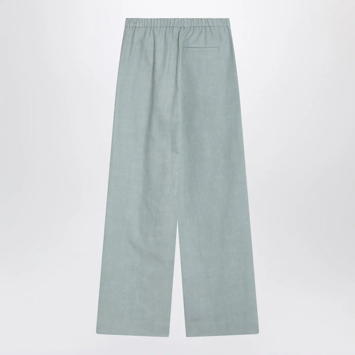 LouLou De Saison - Gray fog pants in cotton blend Brand Pants