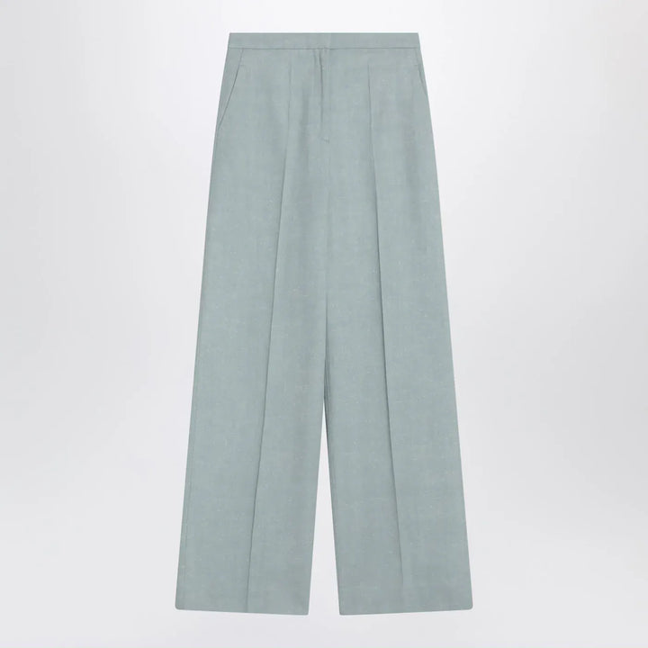 LouLou De Saison - Gray fog pants in cotton blend Brand Pants 40  FR