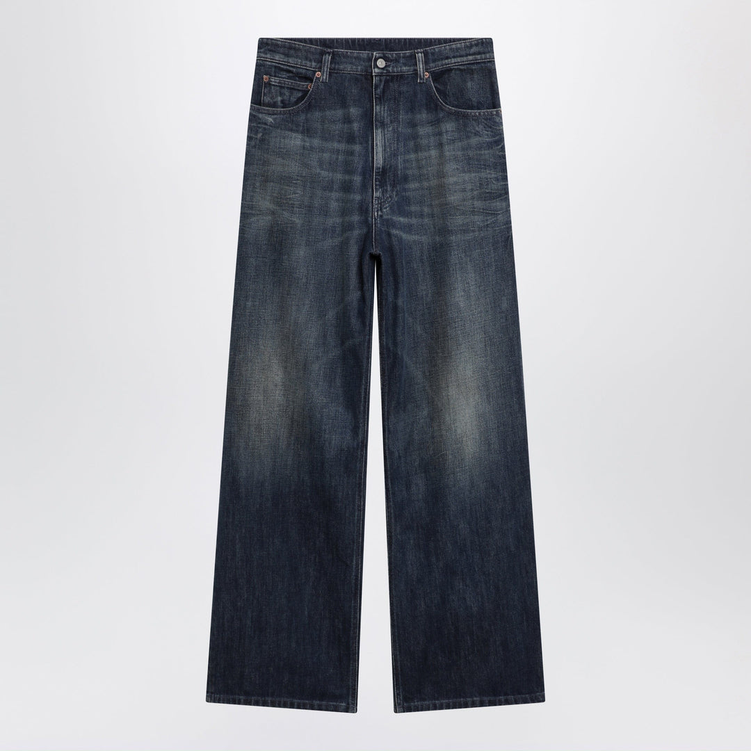 Pants MM6 Maison Margiela - Wide blue washed denim jeans Brand