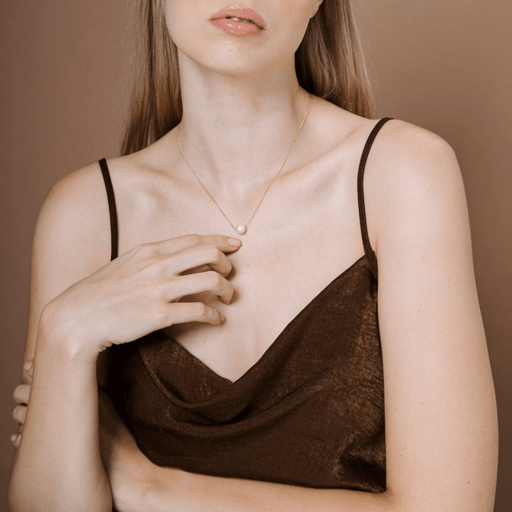 Ikecho Pearl Necklace Amelia Chain Necklace Amelia Chain Necklace Brand