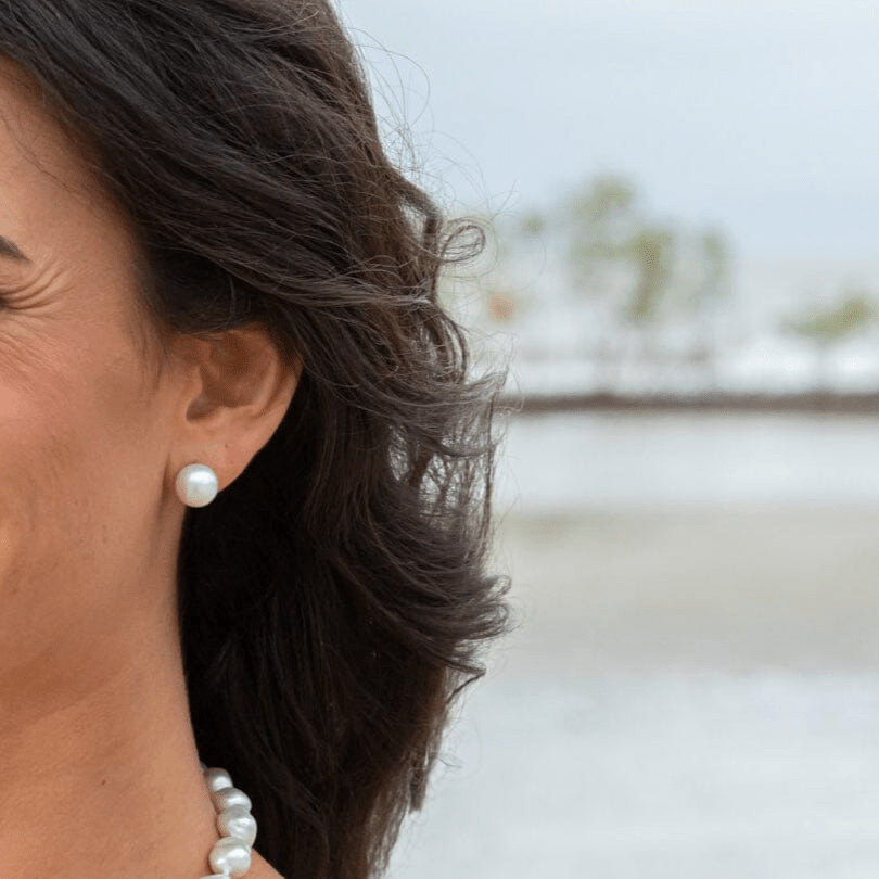 Ikecho Pearl Stud Victoria South Sea Studs Victoria South Sea Studs Brand