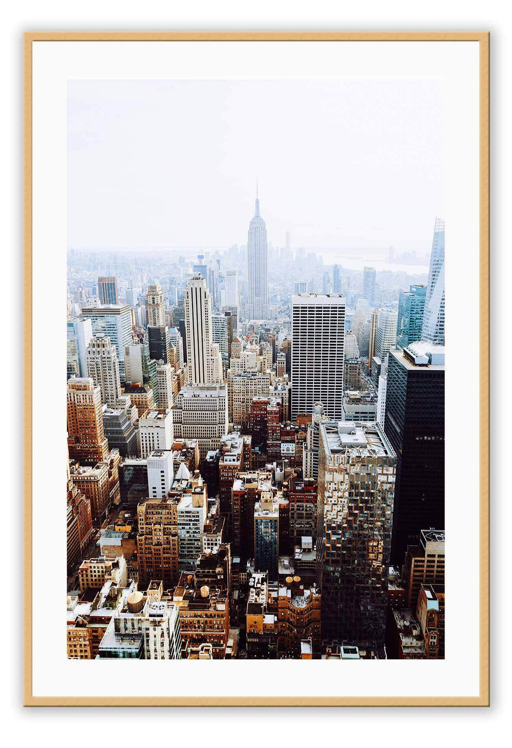 Canvas Print Small		50x70cm / Oak Autumn in New York Autumn in New York Framed Print Brand