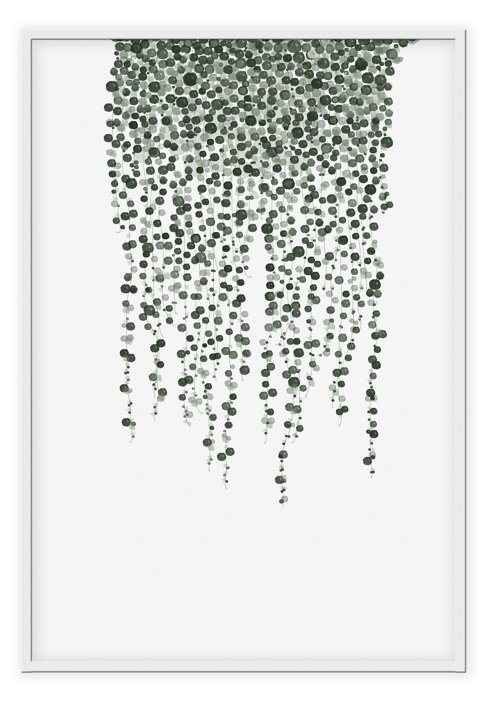 Canvas Print 50x70cm / White Botanica Botanica Framed Print Brand