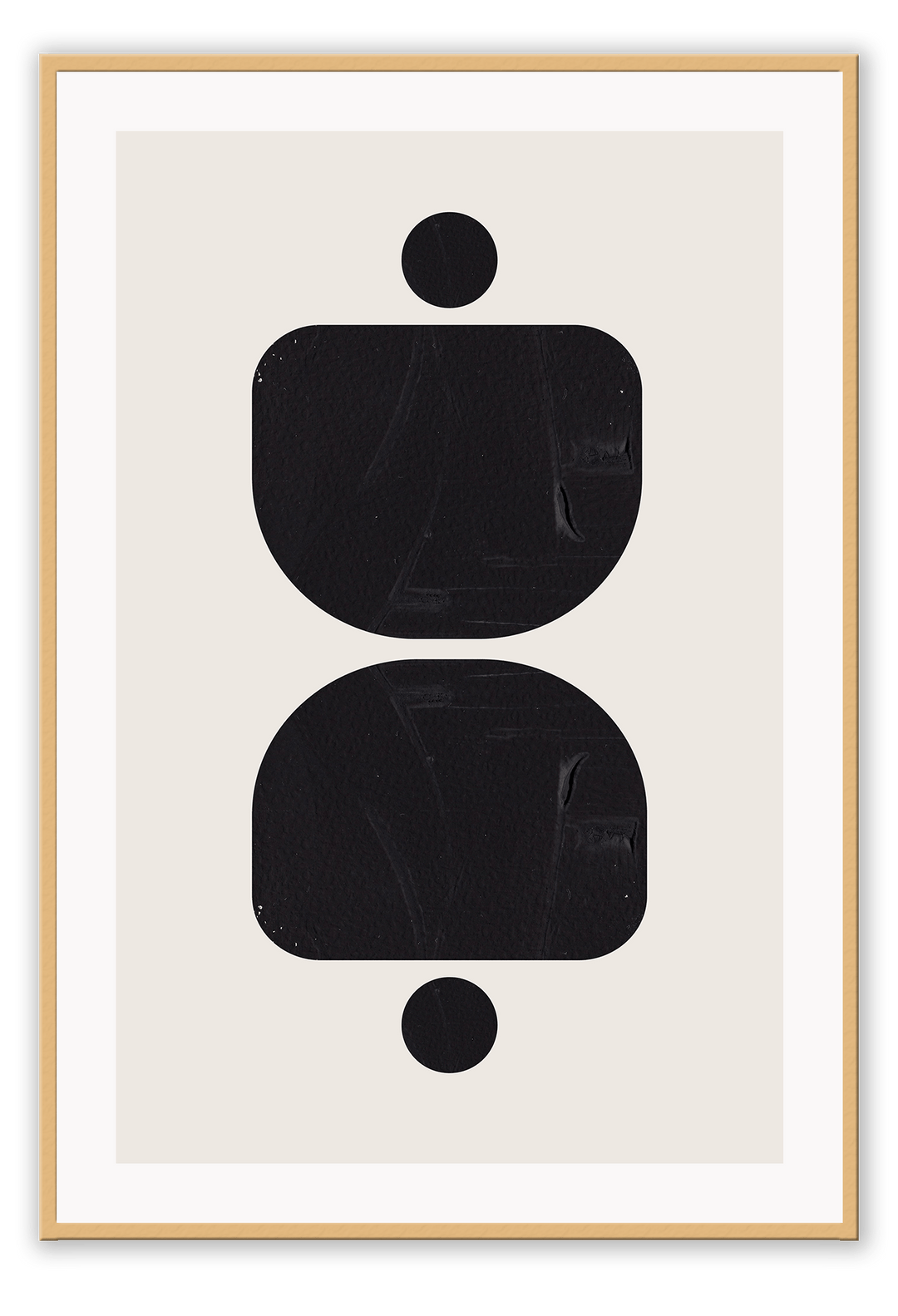 Canvas Print 50x70cm / Natural Remoto Remoto Wall Art : Ready to hang framed artwork. Brand