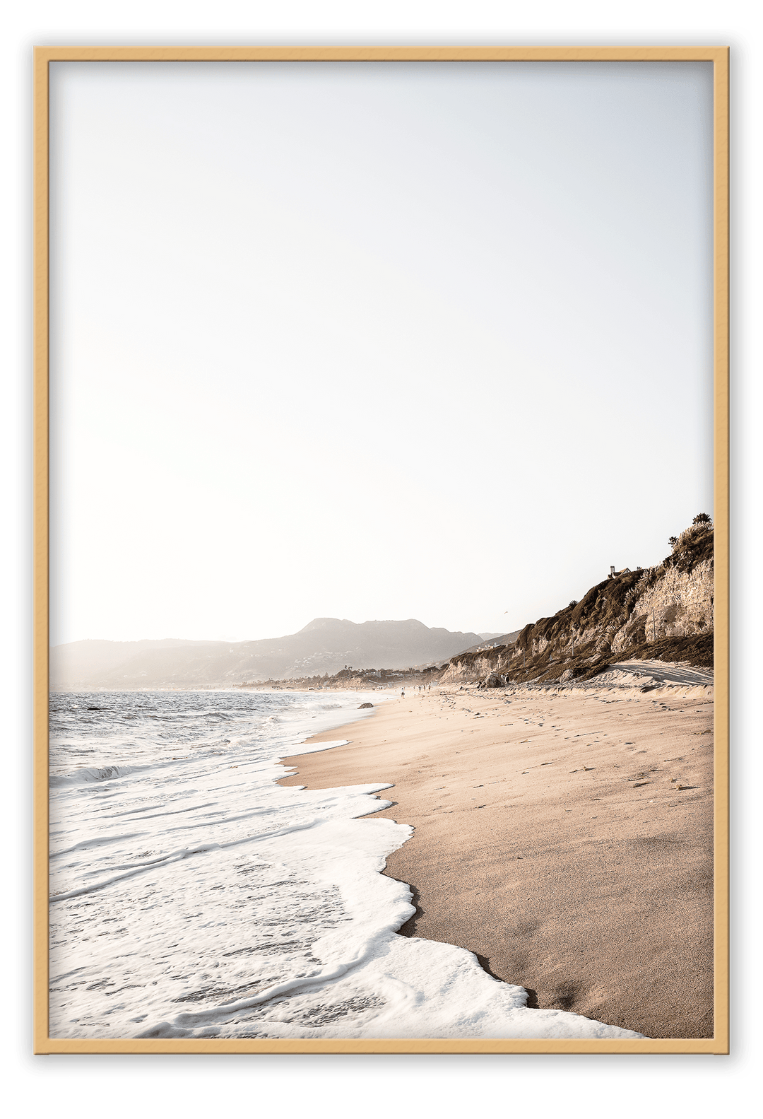 Canvas Print 50x70cm / Natural Sea Waves Brand