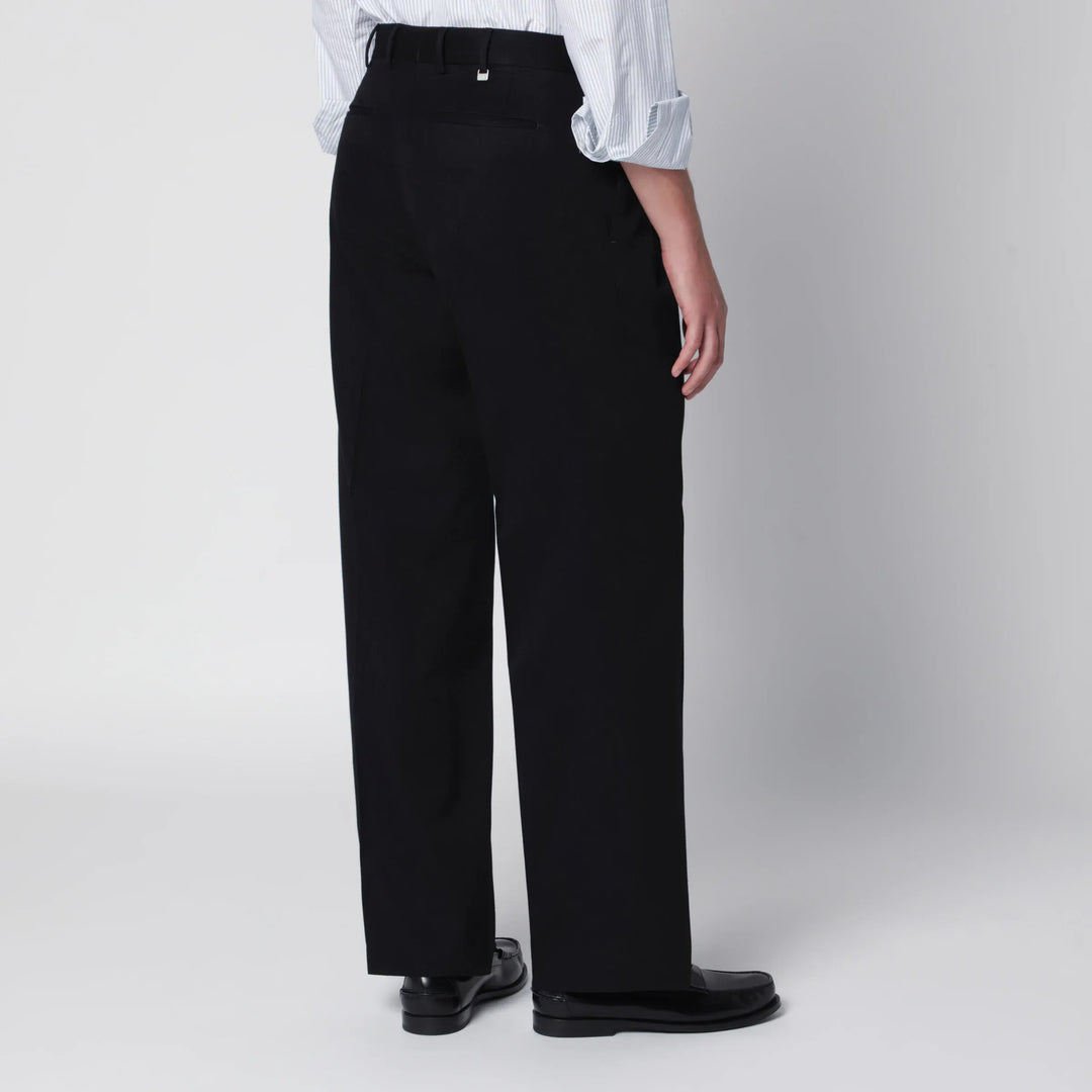 PT Torino - Black Cotton Trousers Brand