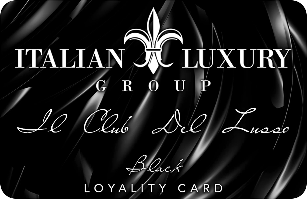 Italian Luxury Group Reward card BLACK 20% Discount + $350 Gift Card Brand