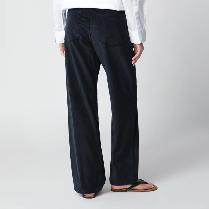 Róhe - Midnight Blue Corduroy Trousers Brand 34  FR