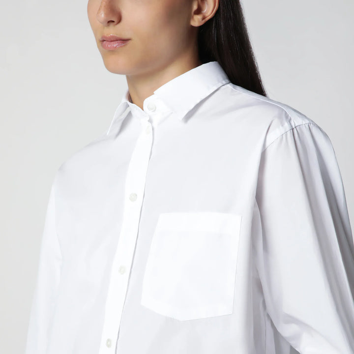 Róhe - Optic White Cotton Shirt Brand