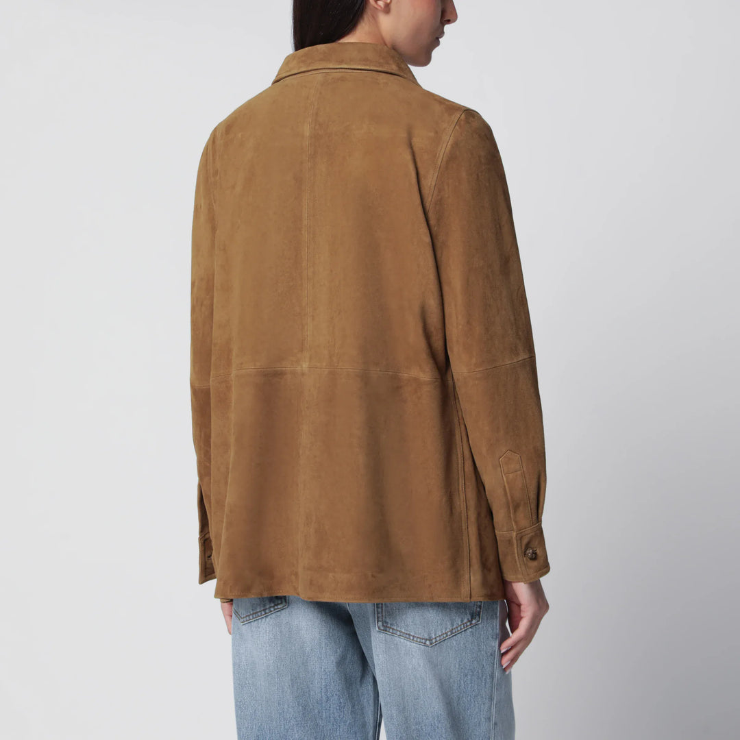 Róhe - Sage Suede Overshirt Brand