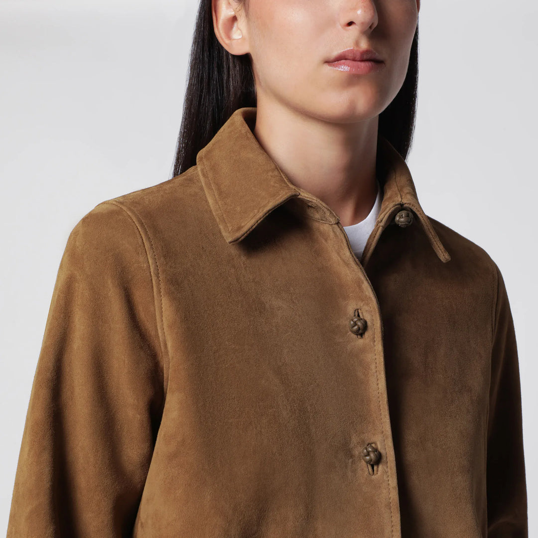 Róhe - Sage Suede Overshirt Brand