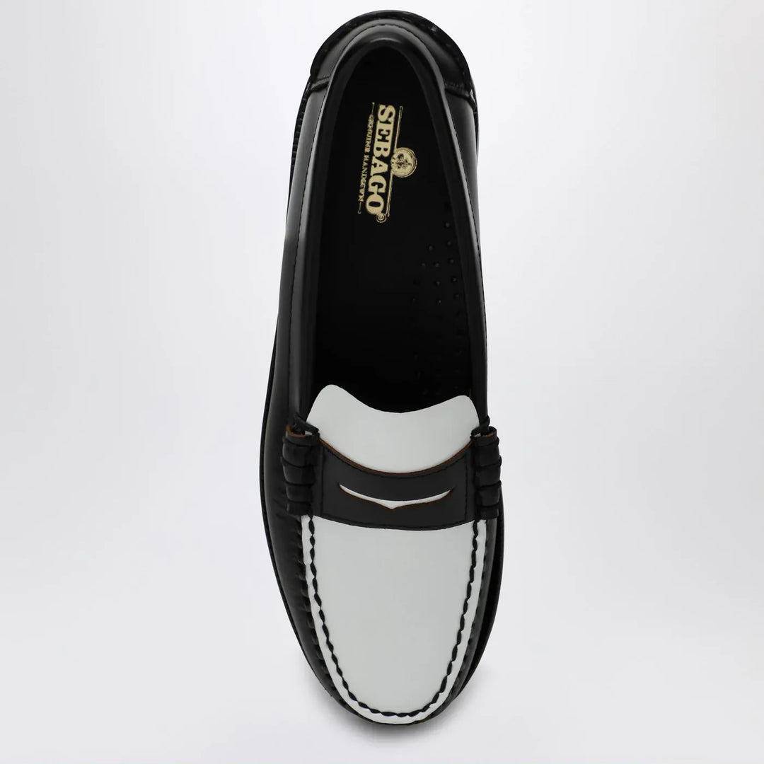 Sebago - Classic Dan loafer black/white Brand 6 US