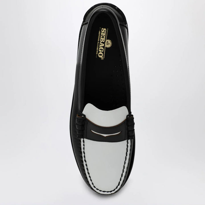 Sebago - Classic Dan loafer black/white Brand 6 US
