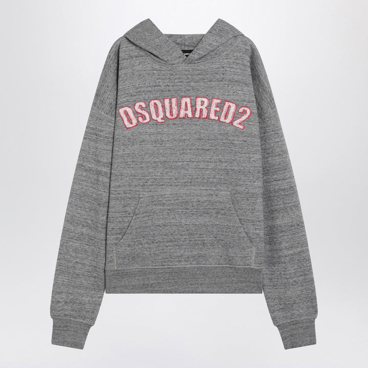 Shirts &amp; Tops Dsquared2 - Grey cotton sweatshirt with logo Brand