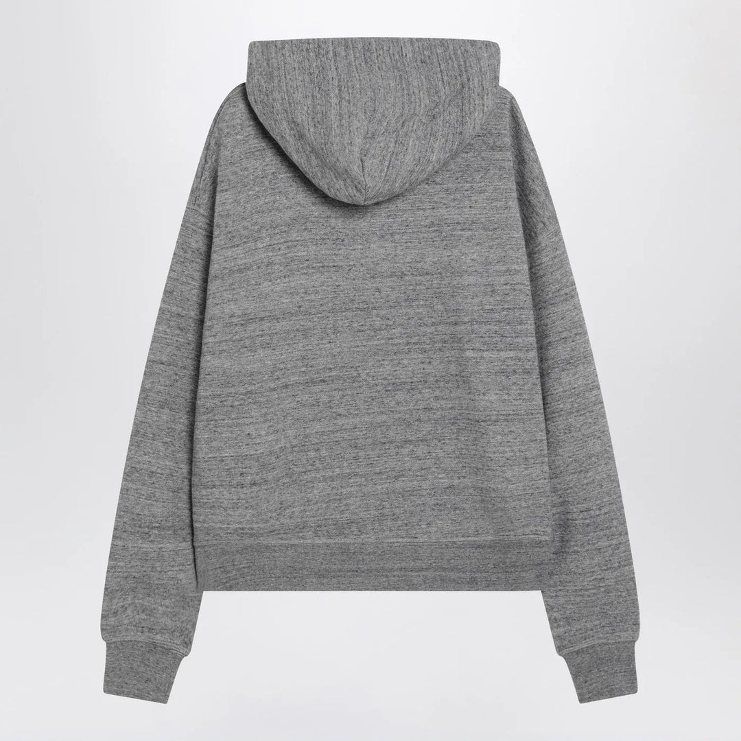 Dsquared2 - Grey cotton sweatshirt with logo Brand Shirts &amp; Tops