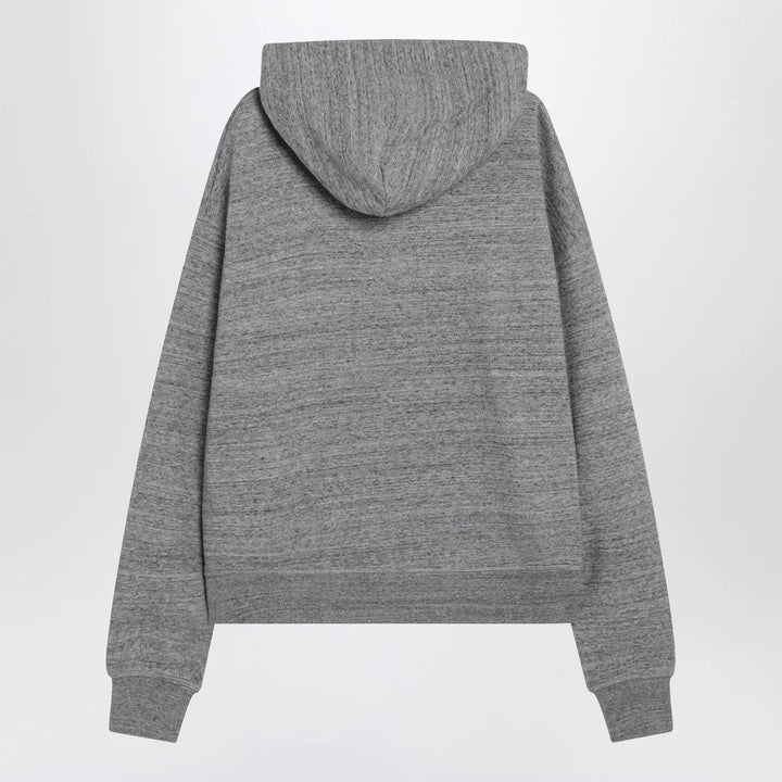 Dsquared2 - Grey cotton sweatshirt with logo Brand Shirts &amp; Tops
