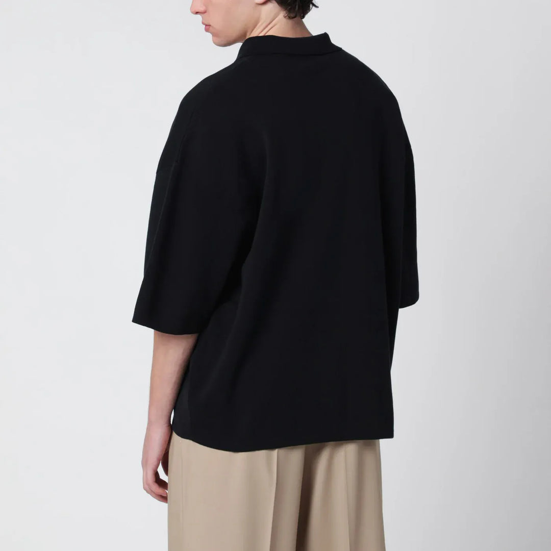 Entire Studios - Black long-sleeve polo Brand Shirts &amp; Tops