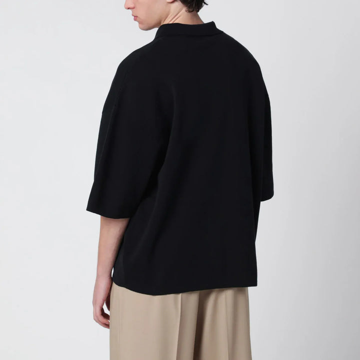 Entire Studios - Black long-sleeve polo Brand Shirts &amp; Tops